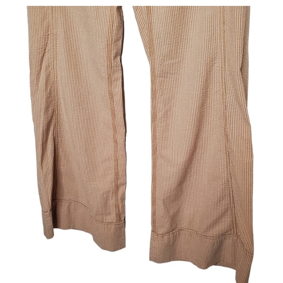 Free People Striped Pants, Women’s Wide Leg Lightweight Slacks Size 6 - Picture 8 of 8